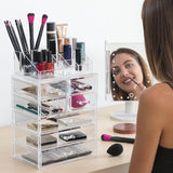 InnovaGoods Make-up Organizer - 7 lades - Acryl - Transparant Dealvolution