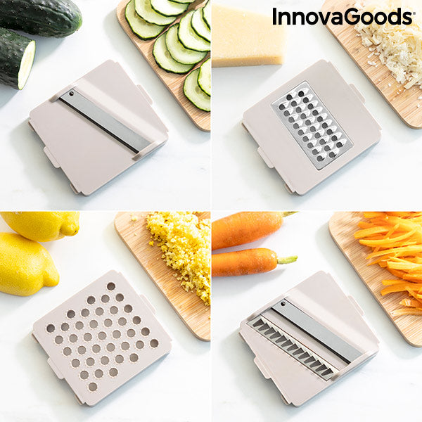 InnovaGoods Mandoline Groentesnijder - Opvangbak - 7 in 1.