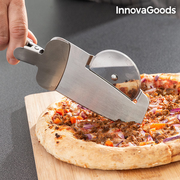 InnovaGoods Pizzasnijder roestvrij staal - 4 in 1.