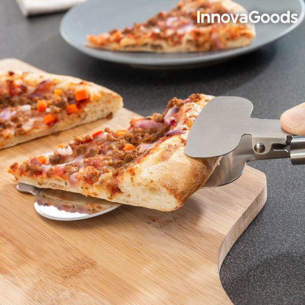 InnovaGoods Pizzasnijder roestvrij staal - 4 in 1.