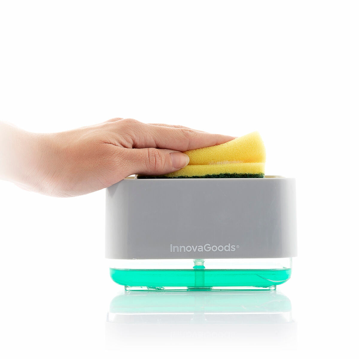 InnovaGoods Zeepdispenser met Zeepreservoir - 330ml Dealvolution