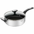 Tefal Emotion Hapjespan - Met Deksel - Inductie - RVS - Temperatuursensor - 26cm Dealvolution